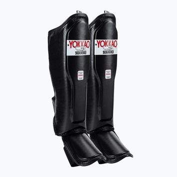 YOKKAO Matrix chrániče holennej kosti čierne SYGL-X-1