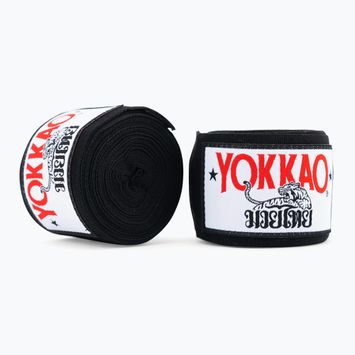 Boxerské bandáže YOKKAO Premium čierne HW-2-1