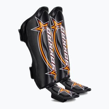 Chrániče holennej kosti a chodidla YOKKAO Vertical black