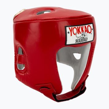 Boxerská prilba YOKKAO Competition red