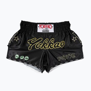Pánske tréningové šortky YOKKAO Wax CarbonFit black