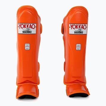 Chrániče holennej kosti a chodidla YOKKAO Matrix orange ibis