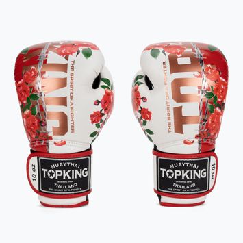 Boxerské rukavice Top King Boxing Rose white