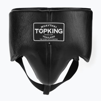 Chránič brucha Top King Genuine Leather black