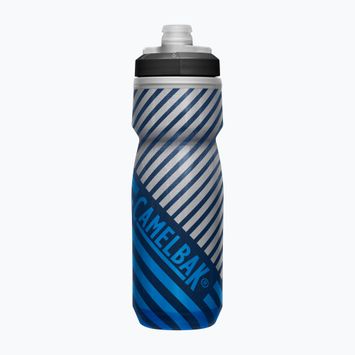 Cyklistická fľaša CamelBak Podium Chill 620 ml s námorníckym/ modrým pruhom