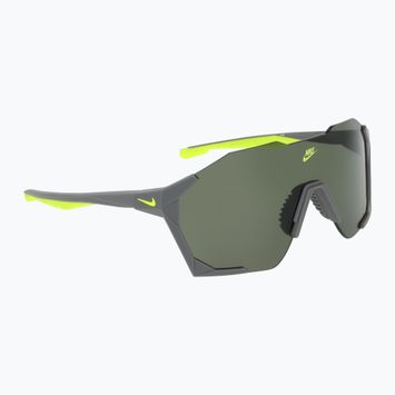 Slnečné okuliare Nike Charged Shield matte smoke grey/green