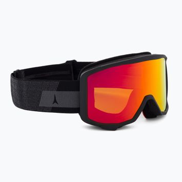 Detské lyžiarske okuliare Atomic Count Jr Cylindrical black/red flash AN51692