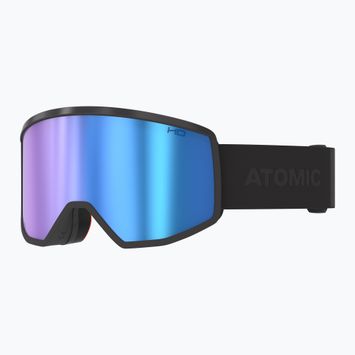 Lyžiarske okuliare Atomic Four HD all black/blue hd