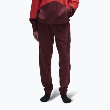 Nohavice Atomic RS Sweat maroon