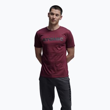 Pánske tričko Atomic Alps maroon
