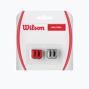 Wilson Profeel tlmiče vibrácií 2 ks strieborné/červené WRZ537600
