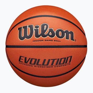 Basketbalová lopta Wilson Evolution basketbal hnedá veľkosť 7