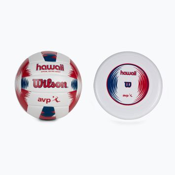 Volejbal + frisbee Wilson Hawaii AVP VB Malibu white WTH80219KIT