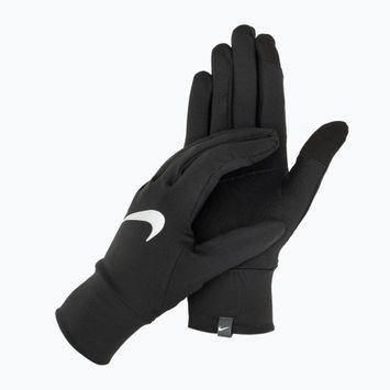 Pánske bežecké rukavice Nike Accelerate RG black/black/silver