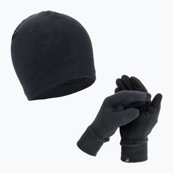 Dámsky set čiapka + rukavice Nike Fleece black/black/silver