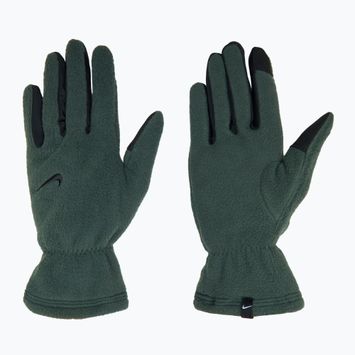 Dámske bežecké rukavice Nike One Therma-Fit Fleece vintage green/black