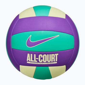 Nike All Court Volleyball black malpberry/green frost/lime ice veľkosť 5
