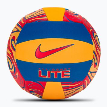 Volejbalová lopta Nike All Court Lite Volleyball laser orange/hyper royal/bright crimson veľkosť 5