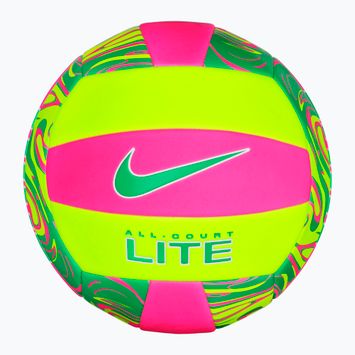 Volejbalová lopta Nike All Court Lite Volleyball hyper pink/volt/green shock veľkosť 5