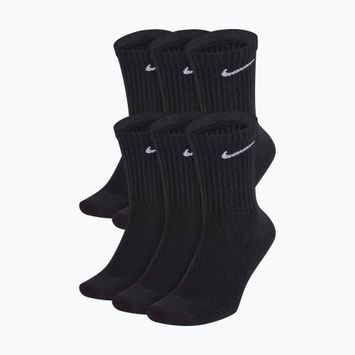 Ponožky Nike Everyday Cushioned 6 párov  black/white
