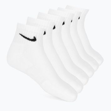 Ponožky Nike Everyday Cushioned 6 párov white/black