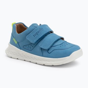 Superfit Breeze svetlomodrá/žltá detská obuv