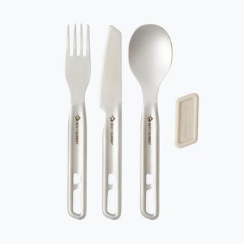 Príbory Sea to Summit Detour Stainless Steel Cutlery 3 pcs