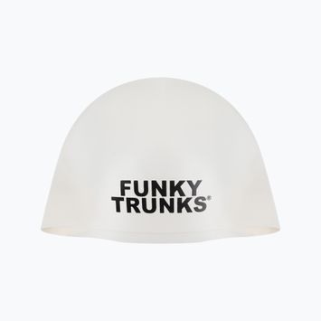 FUNKY TRUNKS Dome Racing plavecká čiapka biela FT980039200