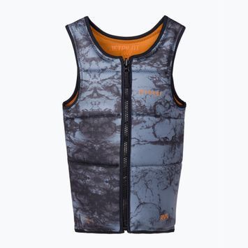 Jetpilot Rival Reversible Fe Neo sivo-oranžová bezpečnostná vesta 2301004