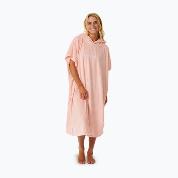 Dámske pončo Rip Curl Classic Surf Hooded peach
