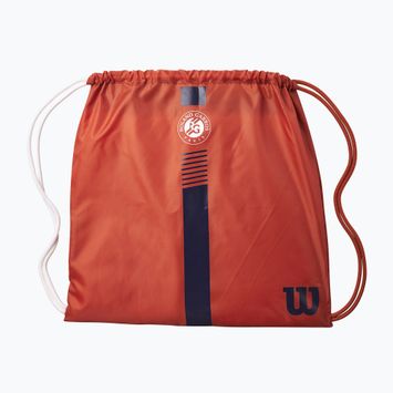 Športová taška Wilson Roland Garros Cinch Orange WR8026901001