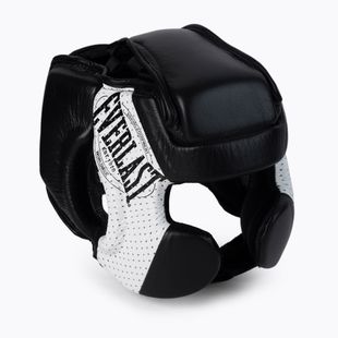 Pánska boxerská prilba EVERLAST Leather 1910 black EV4820