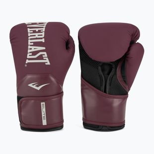 Boxerské rukavice Everlast Pro Style Elite 2 bordovej farby