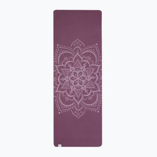 Jógová podložka Gaiam TPE Blush Printed burgndy