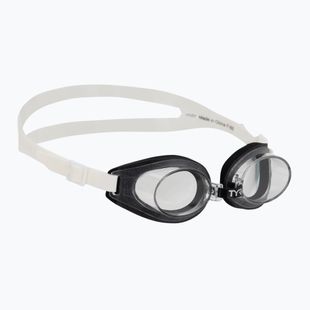 Detské plavecké okuliare TYR Foam Youth clear/black/white