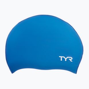 Plavecká čiapka TYR Wrinkle-Free Silicone royal