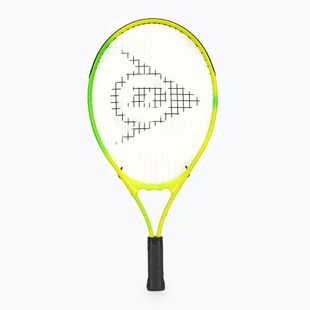Detská tenisová raketa Dunlop Tristorm Jr 21 yellow/green