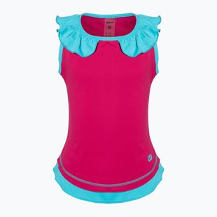 Wilson Competition Tank II detské tenisové tričko ružové WRA807701