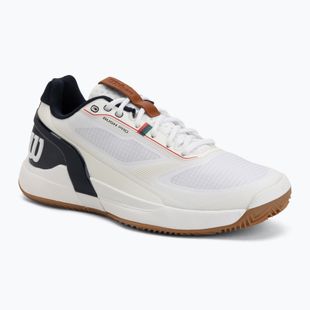 Pánske tenisové topánky Wilson Rush Pro 5 Clay white/navy blazer/gum