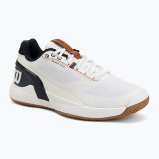 Pánske tenisové topánky Wilson Rush Pro 5 white/navy blazer/gum