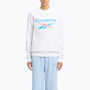 Dámska mikina Reebok Big Logo Fleece Crew white/coral/blue