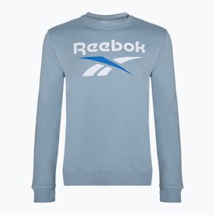 Pánska mikina Reebok Identity Big Logo Fleece Crew upgrade blue