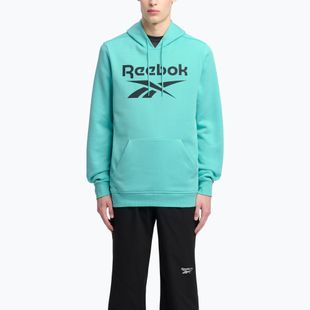 Pánska mikina Reebok Identity Big Logo Fleece Hoodie ai aqua
