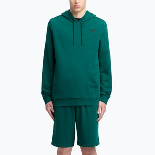 Pánska mikina Reebok Identity Small Logo Hoodie collegiate green