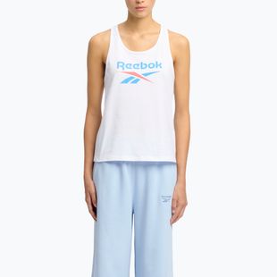Dámske tričko Reebok Identity Big Logo Tank white/coral/blue