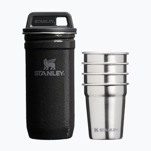 Turistické poháriki Stanley Pre-Party 60 ml 4 pack Hammertone Black