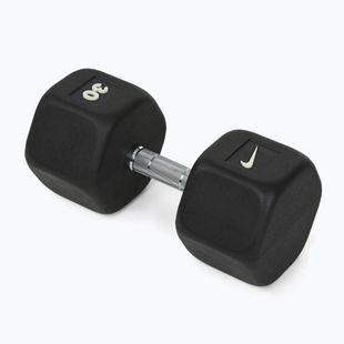 Pogumovaná činka Nike Strength Hex Dumbbell 30 kg black/white