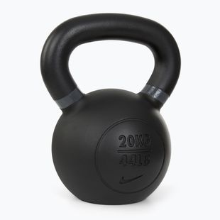 Kettlebell Nike Strength Cast Iron 20 kg čierna/sivá