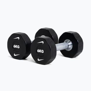 Činky Nike Strength Pro Urethane Dumbbell 2 x 6 kg black/white