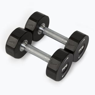 Činky Nike Strength Pro Urethane Dumbbell 2 x 7 kg black/white
